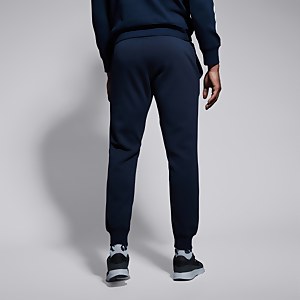 Mens Tapered Fleece Cuffpant Navy