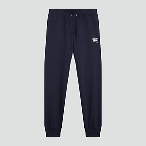 Mens Tapered Fleece Cuffpant Navy