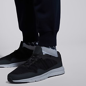 Mens Tapered Fleece Cuffpant Navy