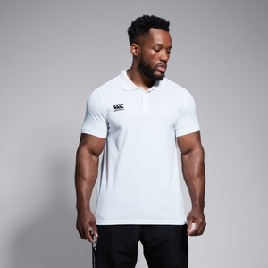 MENS WAIMAK POLO SHIRT IN WHITE-XS