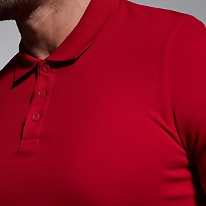 Mens Waimak Polo Shirt Red