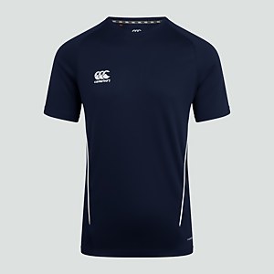 MENS TEAM DRY T-SHIRT NAVY - XS