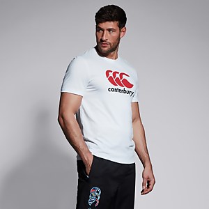 Mens CCC Logo Tee White
