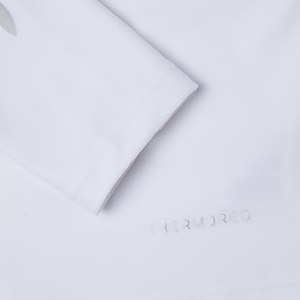 Mens Thermoreg Long Sleeved Top White