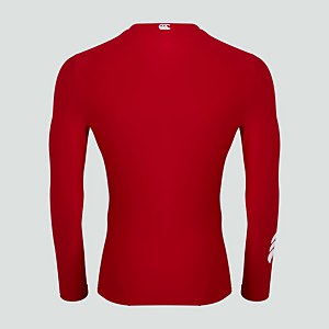 Mens Thermoreg Long Sleeved Top Red
