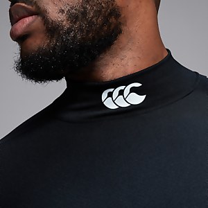 Mens Thermoreg Turtle Long Sleeved Top Black