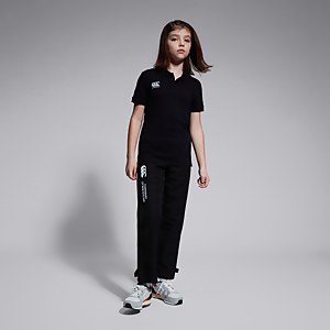 Junior Unisex Open Hem Stadium Pant Black