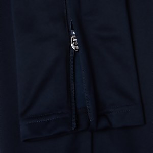 Junior Unisex Stretch Tapered Poly Knit Pants Navy