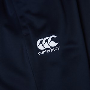 Junior Unisex Stretch Tapered Poly Knit Pants Navy