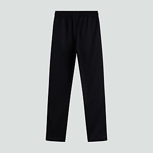 Junior Unisex Stretch Tapered Polyknit Pants Black