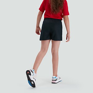 Junior Unisex Professional Polyester Short Black