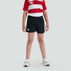 Junior Unisex Professional Polyester Short Black