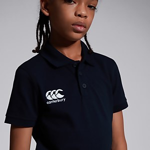 Junior Unisex Waimak Polo Shirt Navy