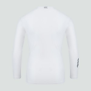 Junior Unisex Thermoreg Long Sleeved Top White