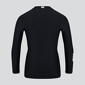 Junior Unisex Thermoreg Long Sleeved Top Black
