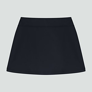 Junior Unisex Plain Skort Black