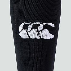 Adult Unisex Team Cap Socks Black/White