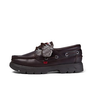 Men's Lennon boatshoe Leather Brown - 6