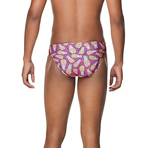 Men's Printed One Brief Pink