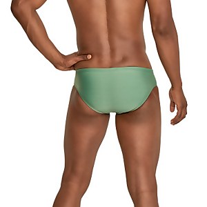 Men's Endurance - Solid One Brief Green