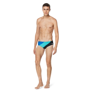 Men's Colorblock One Brief Green