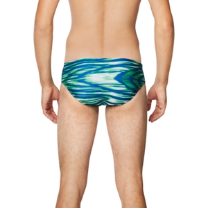 Men's Wave Wall Brief Blue