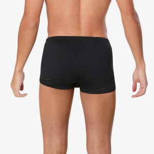 Men's Solid Poly Mesh Training Suit Black