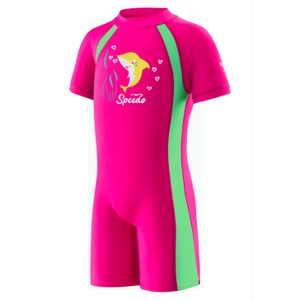 Junior Unisex Sun Suit - Pink | Size 12M