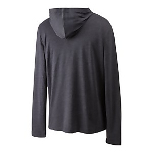 Unisex Pride Long Sleeve Hooded Tee Black