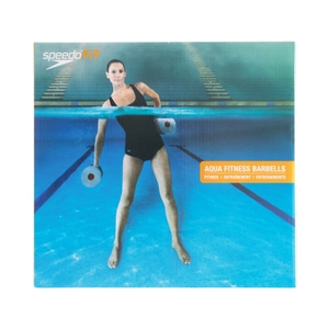 Haltères de fitness aquatique pour adultes, gris