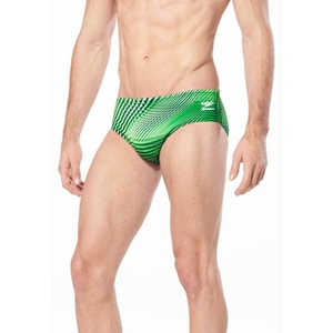 Warped Weave Brief - Blue/Green | Size 24