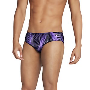 Men's Coded Riff Brief Purple - 24