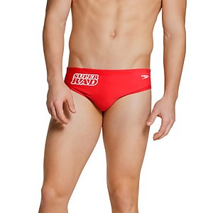 The One Graphic Print Brief - Red | Size 26