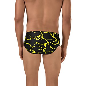 Men's Wrack It Up Brief Yellow