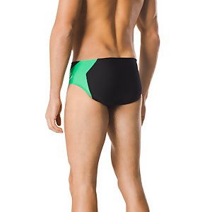 Men's Spark Splice Brief Green
