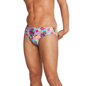 Printed One Brief - Pink | Size 34
