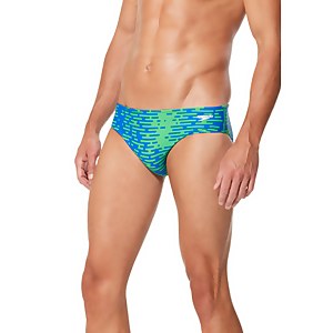 Modern Matrix Brief - Blue/Green | Size 24