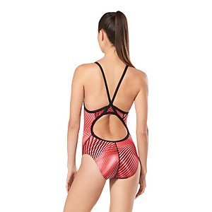 Warped Weave Flyback One Piece
