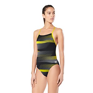 The Fast Way Cross Back One Piece - Yellow | Size 20