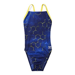 Women's Emerging Force Flyback One Piece Navy/Yellow - 26