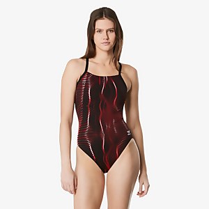 Women's Solar Boom Flyback One Piece Red - 20