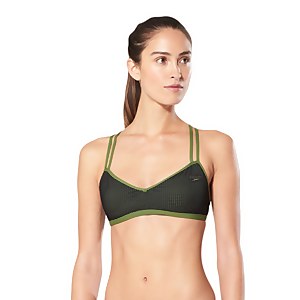 Turnz Mesh Bikini Top - Green | Size L