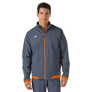 Men's Male Tech Warm Up Jacket Orange - S