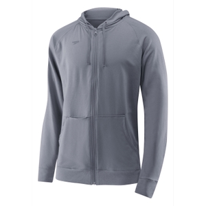 Full Zip Unisex Hoodie - Smoke | Size M