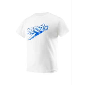 Unisex Youth Front Logo Tee White