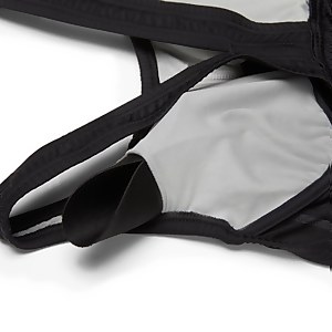 Women's Rib Quantum One Piece Black