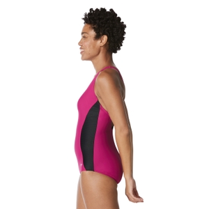 Rib Illusion Splice One Piece