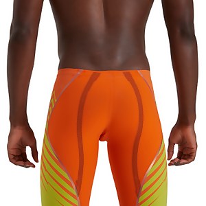 Men's Fastskin LZR Sonic Scorch Printed Intent Jammer Orange/Yellow