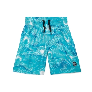 Printed Redondo Volley 15" - Ceramic Blue | Size L