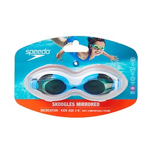 Kids Skoogle Mirrored Goggles Black